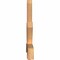 Ekena Millwork Alberta Smooth Timber Gable Bracket, Western Red Cedar, 84"W x 38"H x 3 1/2"D x 5 1/2"F, 11/12 Pitch GBW084X38X0406ALB00SWR - alternate 2